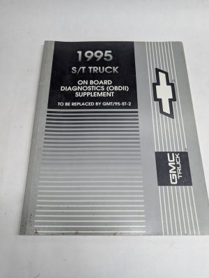 Gmc Truck 1995 S/T Truck On Board Diagnostics Supplement Manual Book 95-St-2
