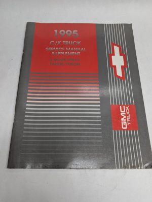1995 Gmc Truck C/K Service Manual Supplement 4-Door Utility Tahoe Yukon Shop