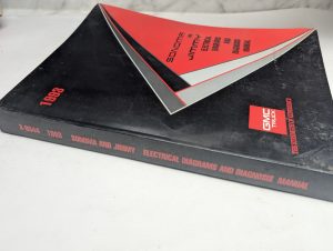 Gmc Truck Sonoma Jimmy X-9344 Electrical Diagrams Diagnosis Manual 1993 Book
