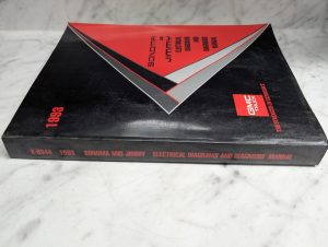 Gmc Truck Sonoma Jimmy X-9344 1993 Electrical Diagrams Diagnosis Manual Guide