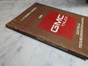 Gmc Truck C K Sierra Models 1988 X-8742 Etm Electrical Troubleshooting Manual