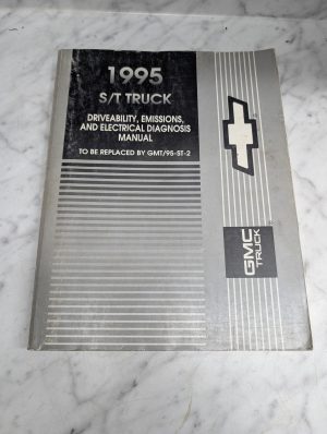 Gmc Truck 1995 S/T Driveability Emissions Electrical Diagnosis Manual Shop