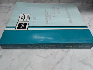 Chevrolet Gmc Truck Medium Duty P4 B6 Models X-9134 Service Manual Repair