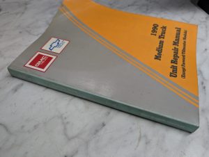 Gmc Truck Chevrolet Truck 1990 Medium Truck Unit Repair Manual Service X-9038