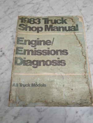 Ford 1983 Truck Shop Manual Engine Emissions Diagnosis All Models Service Repair