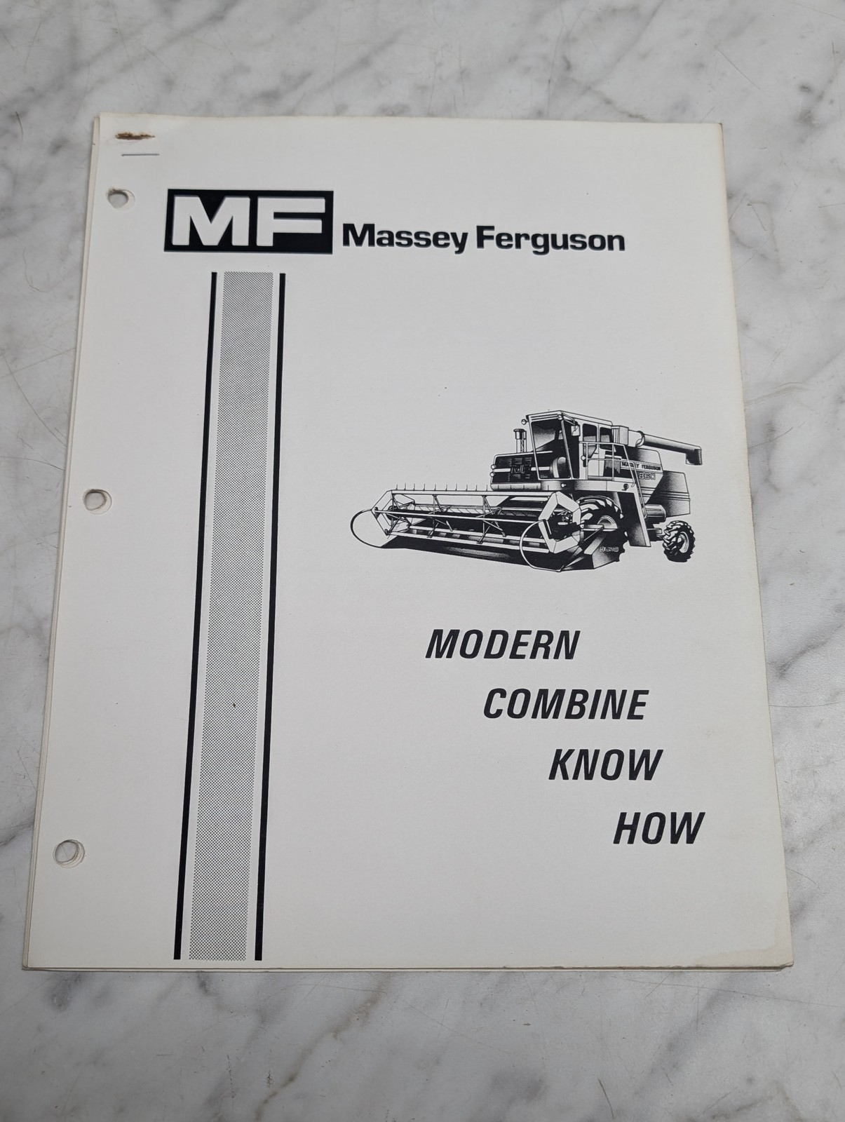 Massey Ferguson Modern Combine Know How Catalog Literature Specs Features Info