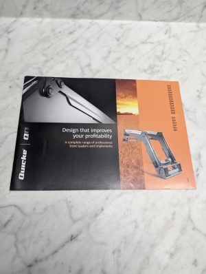 Quicke Q21 Q25 Q31 Q35 Q41 Q45 Q46 Q51 Q55 Q56 Q66 Q76 Q98 Sales Brochure Buyers