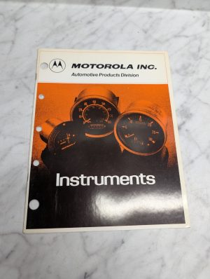 Motorola Inc. Automotive Products Division Instruments Manual Catalog Book