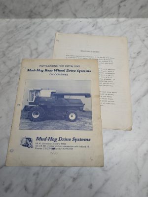 Mud-Hog Drive Systems Instructions For Installing Rear Wheel Drive Systems