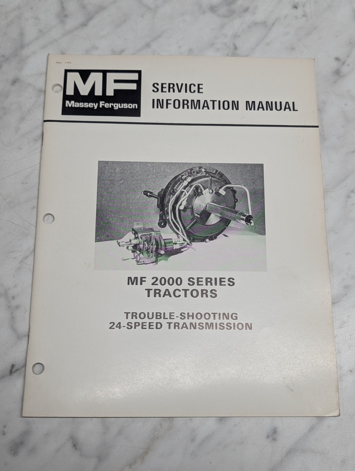 Massey Ferguson 2000 Series Tractors Service Information Manual Repair Shop