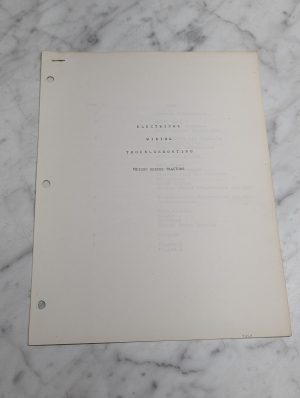 Mf2000 Series Tractors Electrical Wiring Troubleshooting Manual Guide Book