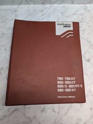 Fiattrattori Fiat 780-780 880-880 Dt/5 980-980 Dt Workshop Shop Service 1979