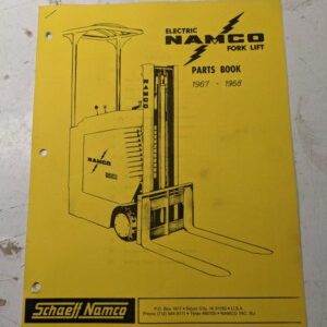 Schaeff Fork Lift Truck Parts List Book Manual Stand Up Electric Su E 1967-1968