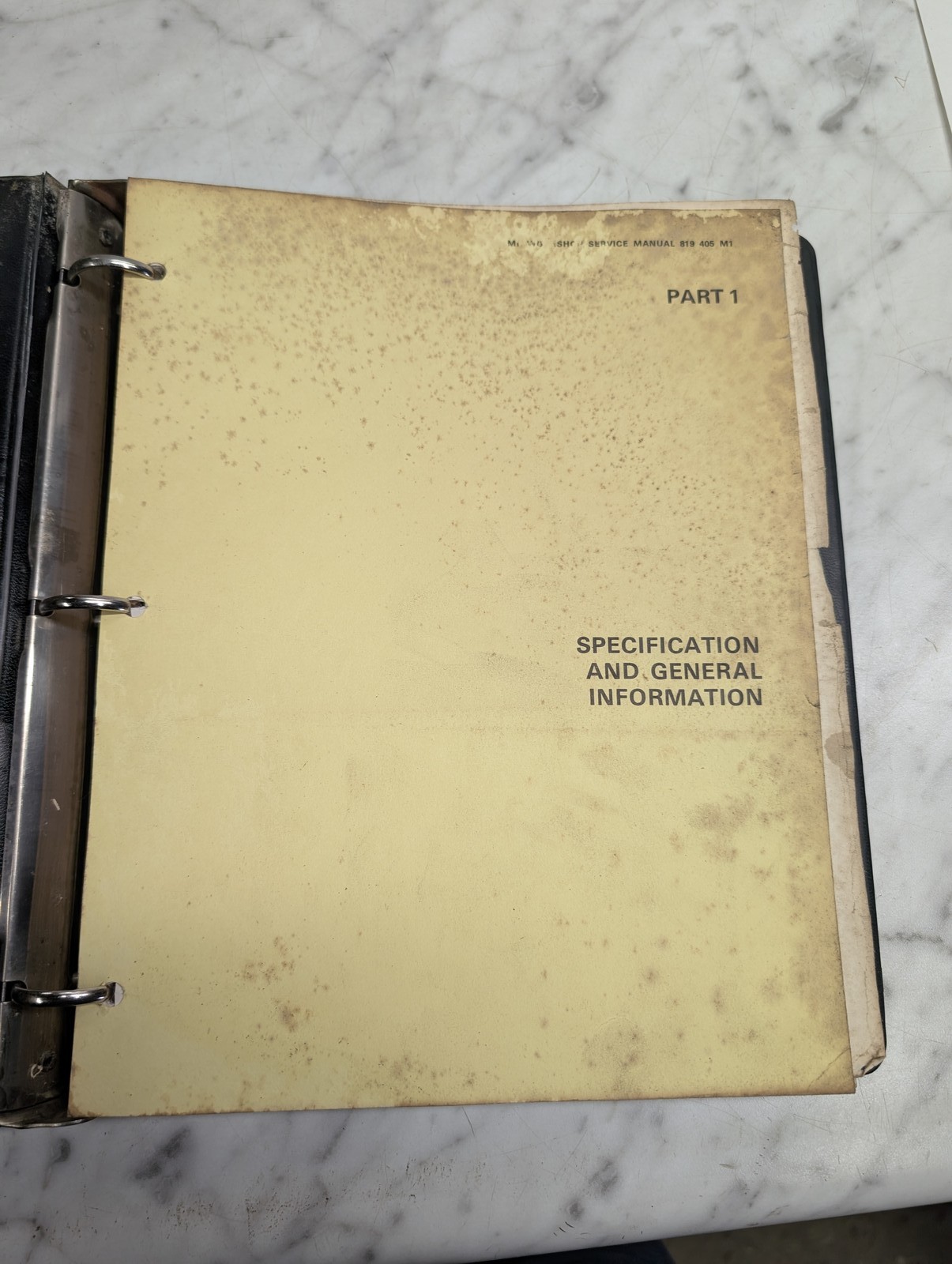 Massey Ferguson Mf 11 819 405 M1 Workshop Service Manual Repair Shop Book