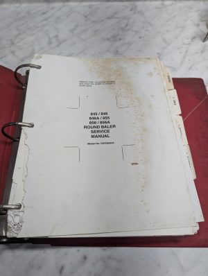 Massey Ferguson Mf 845 856A Round Baler Service Manual Repair