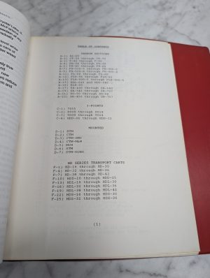 Mcfarlane Equipment Sales Literature Dealer Manual Parts Book