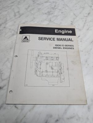 Agco Engine Iseki E-Series Diesel Engines Service Manual Repair Maintenance Shop