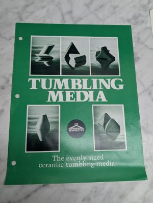 Sweco Tumbling Media The Evenly Sized Ceramic Catalog Literature