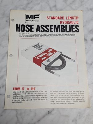 Massey Ferguson Mf Standard Length Hydraulic Hose Assemblies From 12 To 144