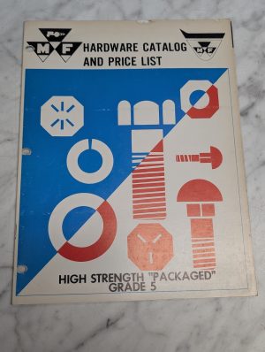 Massey Ferguson Hardware Catalog And Price List High Strength Packaged Grade 5