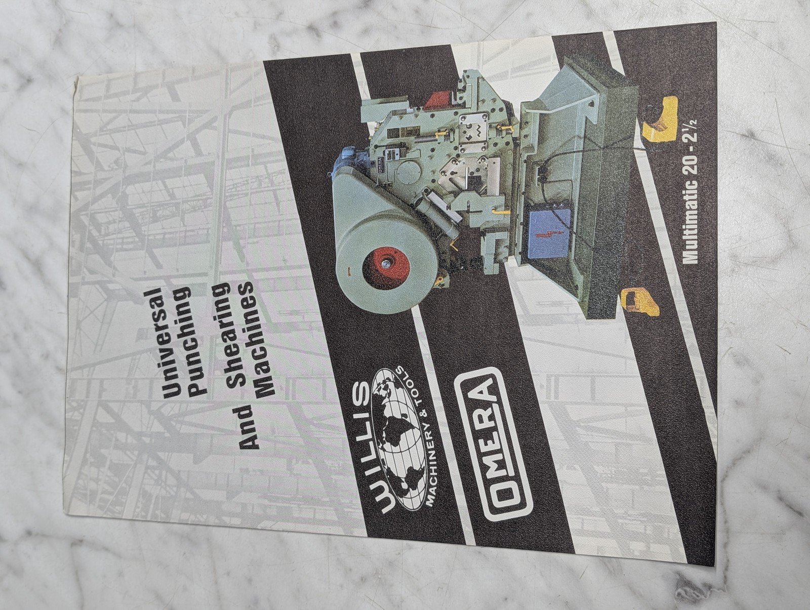 Omera Multimatic 20 2-1/2 Universal Punching Shearing Machines Sales Brochure