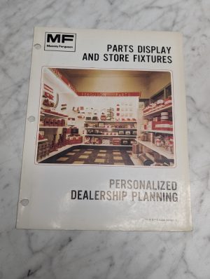 Massey Ferguson Display Store Fixtures Dealership Planning Sales Literature