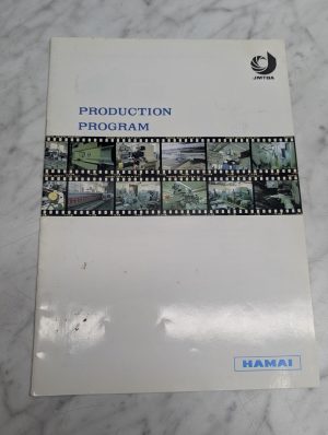 Hamai Jmtba Production Program Kodak Safety Film 5017 Sales Literature
