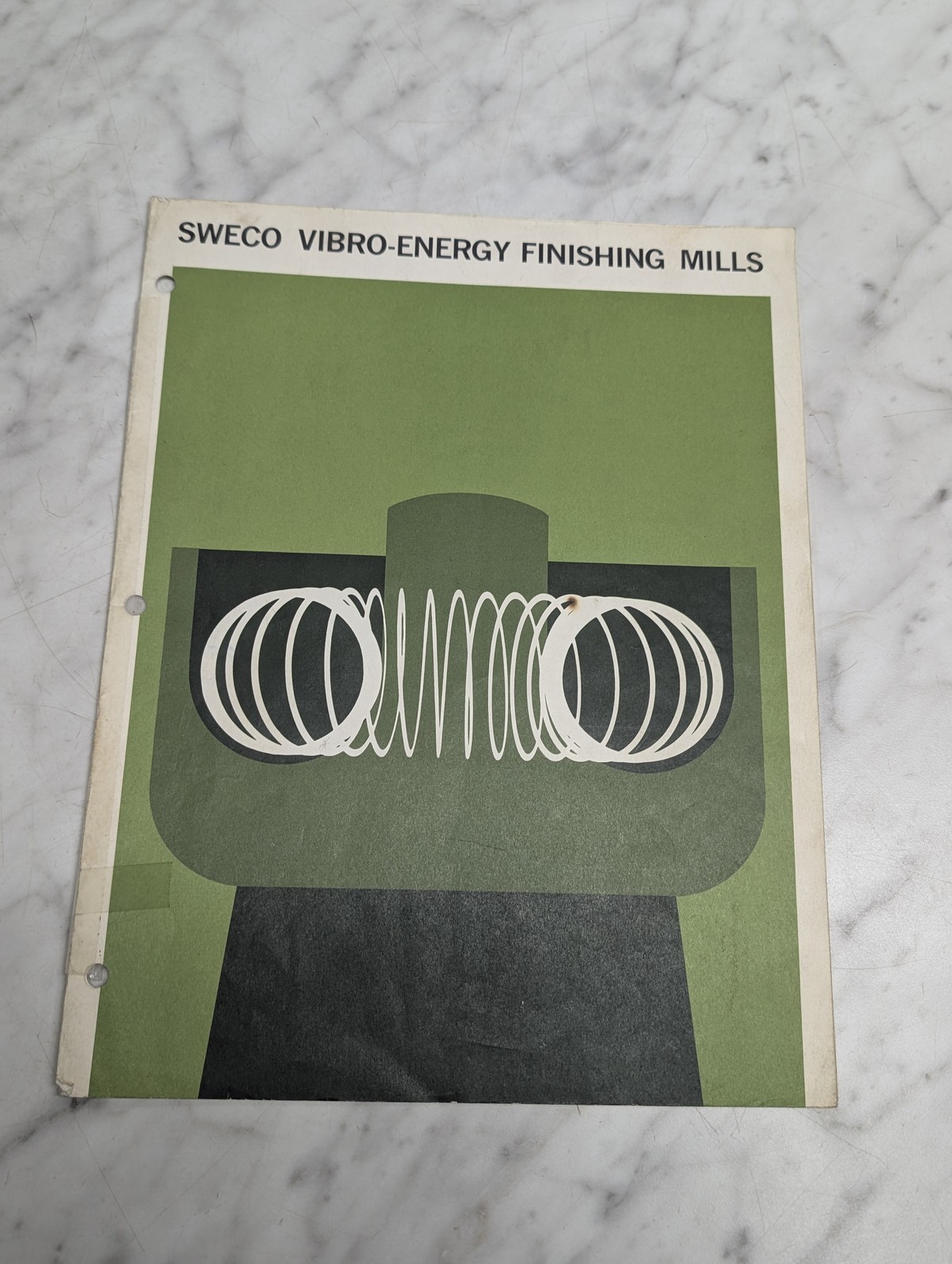 Sweco Vibro-Energy Finishing Mills Sales Literature Brochure