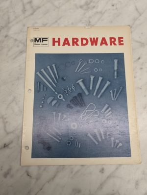 Massey Ferguson Mf Hardware Sales Literature Brochure