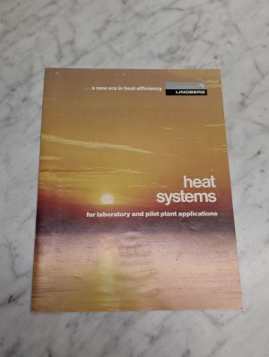 Lindberg Heat Systems For Laboratory And Pilot Plant Sales Literature Brochure