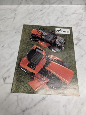 Ariens Riding Mowers And Tractors Sales Brochure Literature Catalog