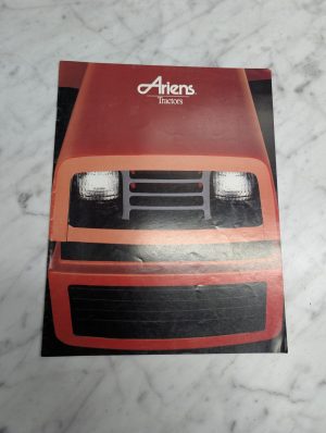 Ariens Tractors Sales Brochure Literature Catalog