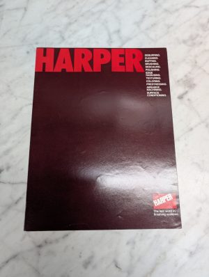Harper Deburring Cleaning Buffing Brushing Descaling ~ Sales Brochure Literature