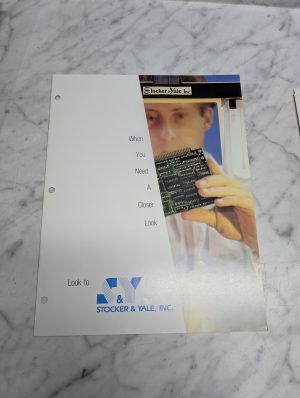Stocker Yale When You Need A Closer Look To Sales Brochure Literature
