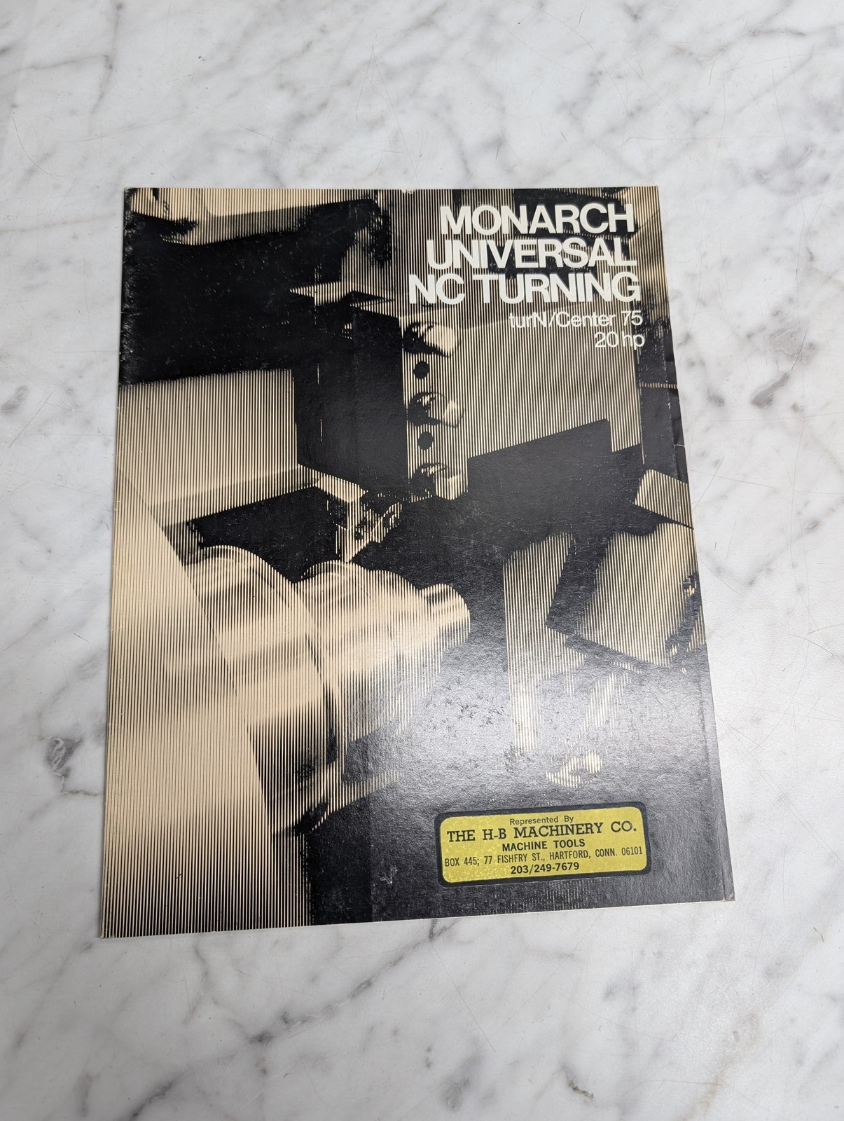 Monarch Universal Nc Turning Turnvcenter 75-20 Hp Machine Tools Sales Brochure