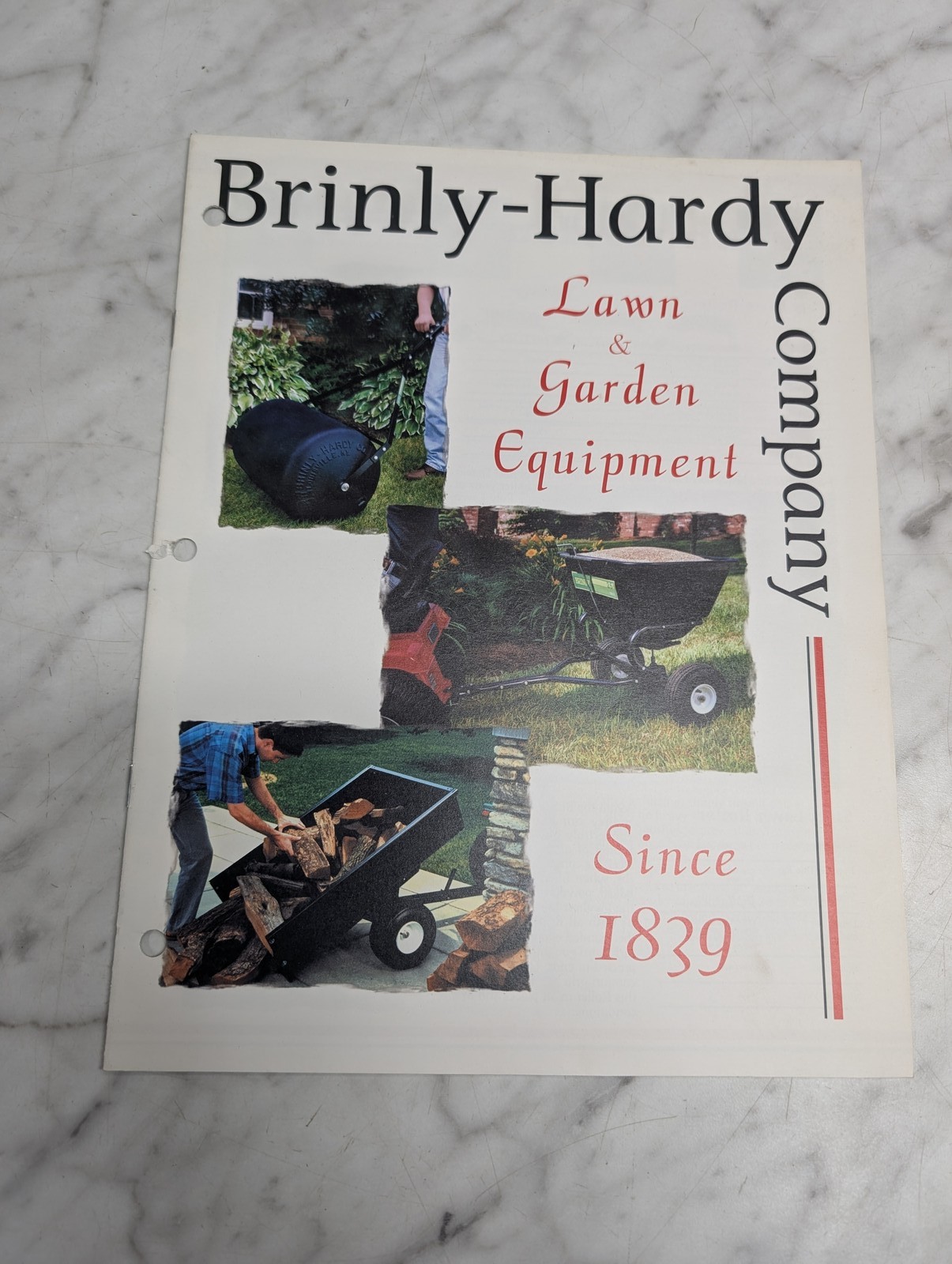 Brinly-Hardy Lawn Garden Equipment Since 1839 Sales Brochure Literature