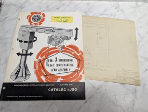 Cleveland Beacon Catalog #J80 Full 3 Dimensional Load Compensating Head Assembly