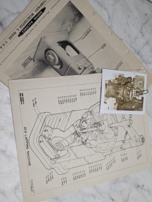 Norton Machines 10U Lapping Machine Worcester Mass U S A N 1794