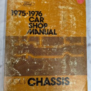 1975 1976 Ford Car Shop Service Manual Repair Book Vol 2 Engine~~