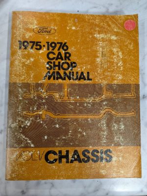 1975 1976 Ford Car Shop Service Manual Repair Book Vol 2 Engine~~