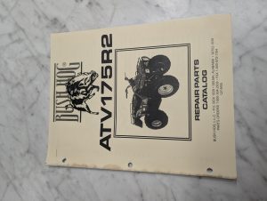 Bush Hog Atv175R2 Repair Parts Catalog Manual List Book 2005