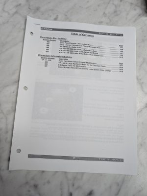 Krone Kr-230 Service Manual Bulletins Dealer Updates