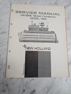 New Holland 1469 Haybine Mower Conditioner Service Manual Repair Shop