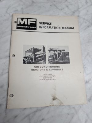 Massey Ferguson Mf Air Conditioning Tractors Combines Service Information Manual