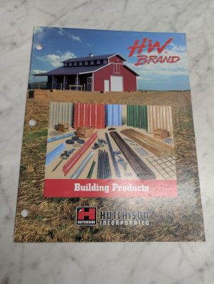 Hutchison Incorporated Hw Brand Building Products Sales Literature Catalog