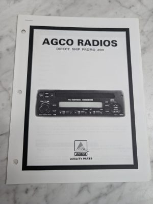 Agco Radios Direct Ship Promo 209 Hq Series Weather Band Quality Parts
