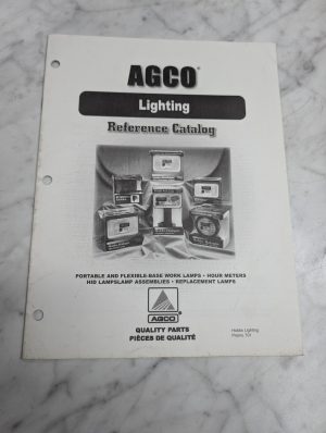 Agco Lighting Reference Catalog Hobbs Promo 701 Sales Brochure