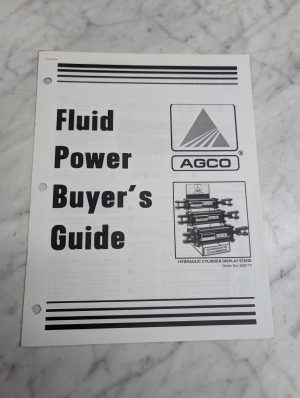 Agco Fluid Power Buyer’S Guide Hydraulic Cylinder Display Stand Order No 638170