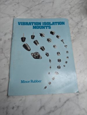 Minor Rubber Vibration Isolation Mounts Sales Brochure Catalog Literature