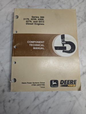 John Deere Jd Series 300 3179 4239 6359 4276 6414 Diesel Engines Ctm4